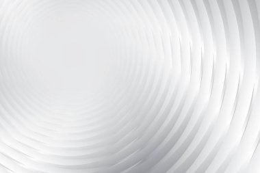 Soyut beyaz ve gri renkli, geometrik şekilli modern tasarım çizgili arka plan. Vektör illüstrasyonu.