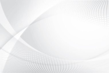 Soyut beyaz ve gri renkli, geometrik şekilli modern tasarım çizgili arka plan. Vektör illüstrasyonu.