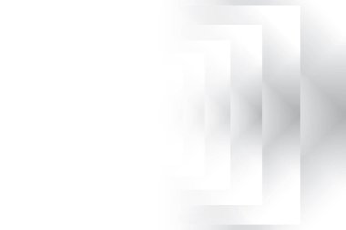 Soyut beyaz ve gri renkli, geometrik şekilli modern tasarım çizgili arka plan. Vektör illüstrasyonu.