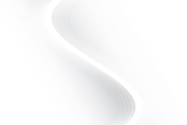 Soyut beyaz ve gri renkli, geometrik şekilli modern tasarım çizgili arka plan. Vektör illüstrasyonu.