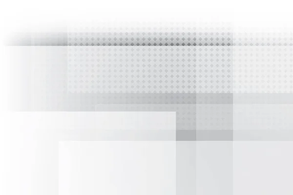 Absztrakt Fehér Szürke Szín Modern Design Csíkos Háttér Geometriai Alakzattal — Stock Vector