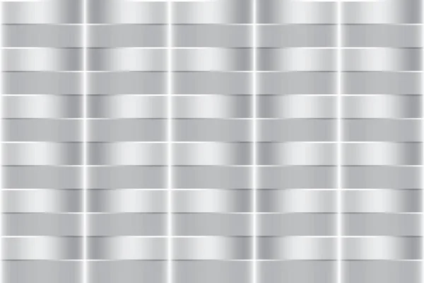 白色和灰色 现代设计条纹背景几何形状 矢量说明 — 图库矢量图片