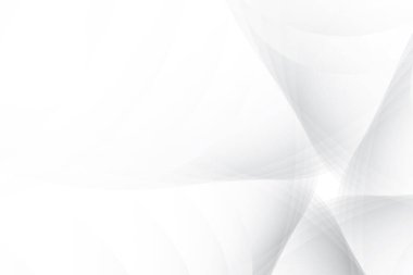 Soyut beyaz ve gri renkli, geometrik şekilli modern tasarım çizgili arka plan. Vektör illüstrasyonu.