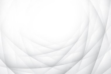 Soyut beyaz ve gri renkli, geometrik şekilli modern tasarım çizgili arka plan. Vektör illüstrasyonu.