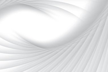 Soyut beyaz ve gri renkli, geometrik şekilli modern tasarım çizgili arka plan. Vektör illüstrasyonu.