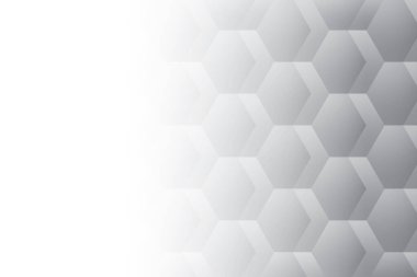 Soyut beyaz ve gri renkli, geometrik şekilli modern tasarım çizgili arka plan. Vektör illüstrasyonu.