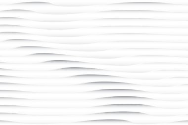 Soyut beyaz ve gri renkli, geometrik şekilli modern tasarım çizgili arka plan. Vektör illüstrasyonu.