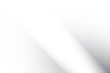 Soyut beyaz ve gri renkli, geometrik şekilli modern tasarım çizgili arka plan. Vektör illüstrasyonu.