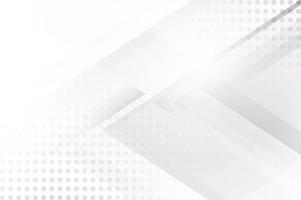 Soyut beyaz ve gri renkli, geometrik şekilli modern tasarım çizgili arka plan. Vektör illüstrasyonu.