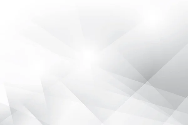 Soyut beyaz ve gri renkli, geometrik şekilli modern tasarım çizgili arka plan. Vektör illüstrasyonu.