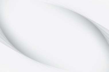 Soyut beyaz ve gri renkli, geometrik şekilli modern tasarım çizgili arka plan. Vektör illüstrasyonu.