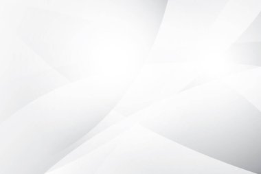 Soyut beyaz ve gri renkli, geometrik şekilli modern tasarım çizgili arka plan. Vektör illüstrasyonu.