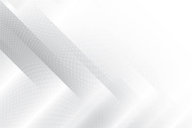 Soyut beyaz ve gri renkli, geometrik şekilli modern tasarım çizgili arka plan. Vektör illüstrasyonu.