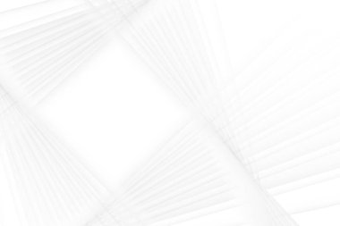 Soyut beyaz ve gri renkli, geometrik şekilli modern tasarım çizgili arka plan. Vektör illüstrasyonu.