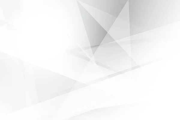 Soyut beyaz ve gri renkli, geometrik şekilli modern tasarım çizgili arka plan. Vektör illüstrasyonu.