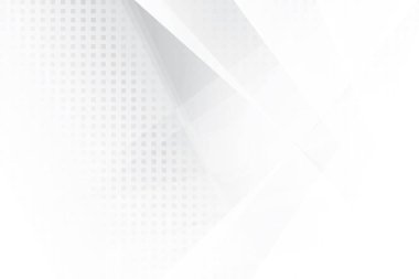 Soyut beyaz ve gri renkli, geometrik şekilli modern tasarım çizgili arka plan. Vektör illüstrasyonu.