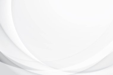 Soyut beyaz ve gri renkli, geometrik şekilli modern tasarım çizgili arka plan. Vektör illüstrasyonu.