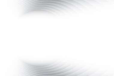 Soyut beyaz ve gri renkli, geometrik şekilli modern tasarım çizgili arka plan. Vektör illüstrasyonu.