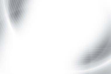 Soyut beyaz ve gri renkli, geometrik şekilli modern tasarım çizgili arka plan. Vektör illüstrasyonu.