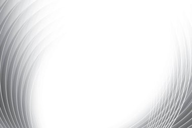 Soyut beyaz ve gri renkli, geometrik şekilli modern tasarım çizgili arka plan. Vektör illüstrasyonu.