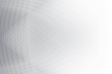 Soyut beyaz ve gri renkli, geometrik şekilli modern tasarım arka planı. Vektör illüstrasyonu.
