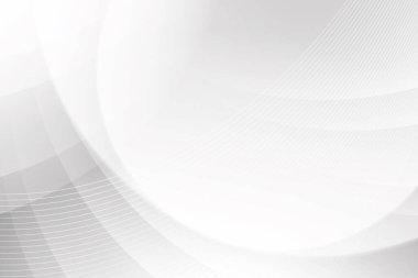 Soyut beyaz ve gri renkli, geometrik şekilli modern tasarım arka planı. Vektör illüstrasyonu.