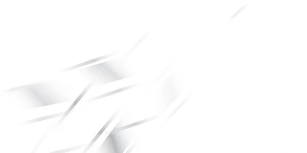 抽象白とグレーの色 幾何学的な形状を持つ現代的なデザインのストライプの背景 ベクターイラスト — ストックベクタ