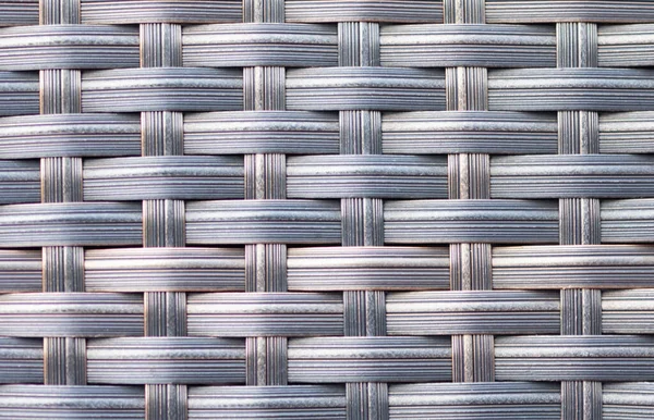 Plastic Lijnen Die Rechthoekig Patroon Brengen Vergelijkbaar Met Bamboe Mandenmakerij — Stockfoto