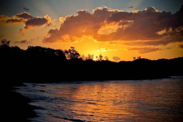 Guanacaste, Kosta Rika 'da gün batımı