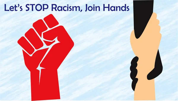 Baner Ilustracja Dotycząca Międzynarodowego Dnia Eliminacji Dyskryminacji Rasowej Marca Pierwszy — Zdjęcie stockowe