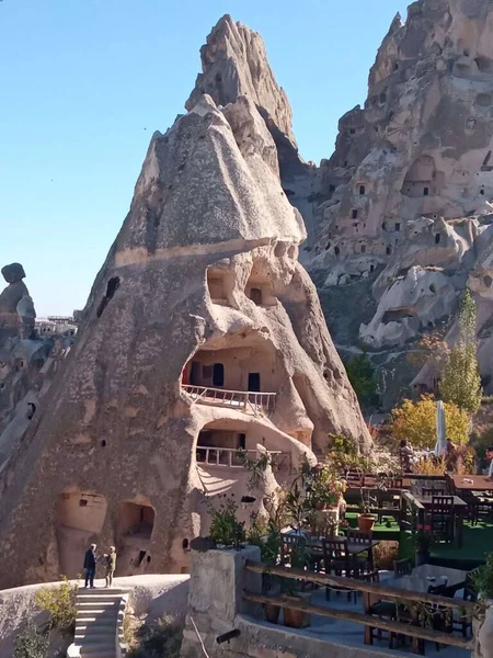 Capadocia Goreme Nature Park Uno Los Lugares Más Inusuales Hermosos —  Fotos de Stock