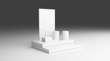 Mücevher aksesuarları, orijinal 3D görüntüleme.