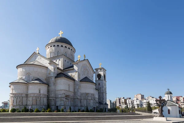 Orthodox Cathedral Podgorica City Center Capital Montenegro Eastern Europe — Stock Photo, Image