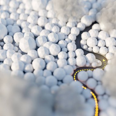 Yolunuzu keşfedin ve hedefinize ulaşın; asıl 3D görüntüleme