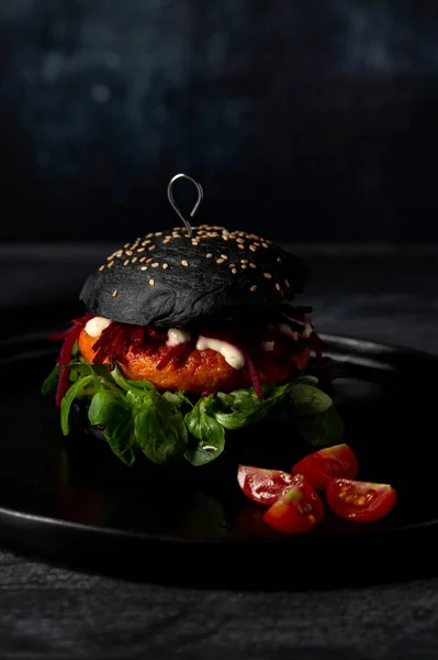Picture Delicious Street Food Burger — Zdjęcie stockowe