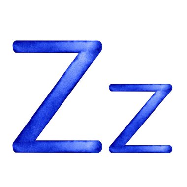 Z harfi büyük ve küçük harf