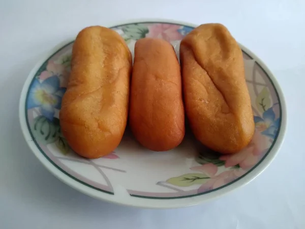 Ini Adalah Kue Odading Makanan Dari Indonesia — Stok Foto