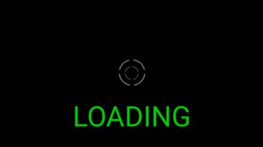 Siyah ekran ile resimleme canlandırma videosu yükleniyor