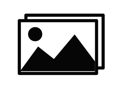 Basit tasarım fotoğrafçılık vektörü