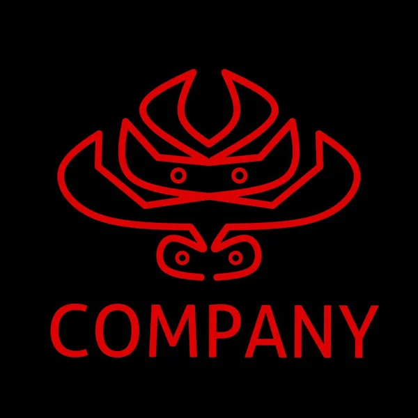 İşiniz için boğa başlı logo.