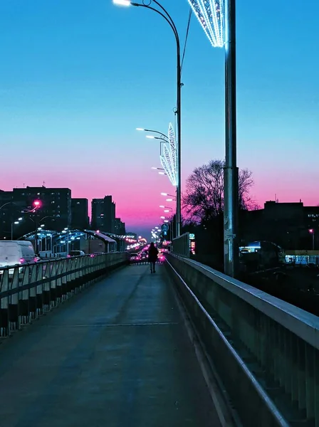 Ukrayna 'nın Kyiv şehrinin manzarası