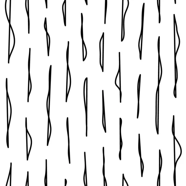 Croquis Organique Naturel Motif Sans Couture Bois Arbre Minimaliste Écorce — Image vectorielle