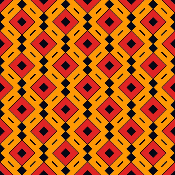Etnik, kabilesel, pürüzsüz yüzey deseni. Tekrarlanan elmaslar ve eşkenar dörtgen motifler. Halkın geçmişi. Folklorik duvar kağıdı. Geometrik süs. Coğrafi dijital kağıt, tekstil baskısı. Vektör sanatı