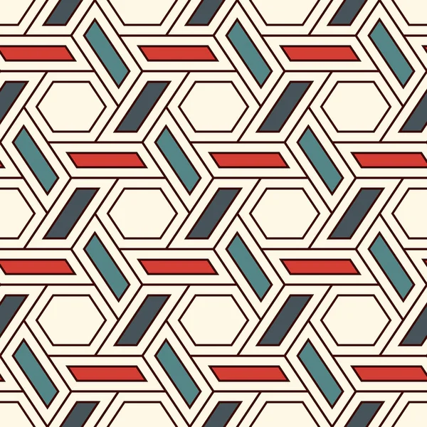 Çağdaş bal peteği geometrik deseni. Tekrarlanan altıgen süsü. Modern mozaik fayansların arka planı. Kusursuz yüzey soyut tasarımı. Geo duvar kağıdı. Dijital kağıt, tekstil baskısı. Vektör illüstrasyonu