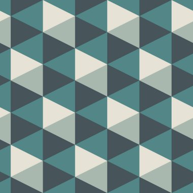Çağdaş geometrik desen. Tekrarlanan üçgen süslemesi. Modern soyut arka plan. Kusursuz yüzey tasarımı. Basit bir duvar kağıdı. Dijital kağıt, tekstil baskısı. Vektör sanatı