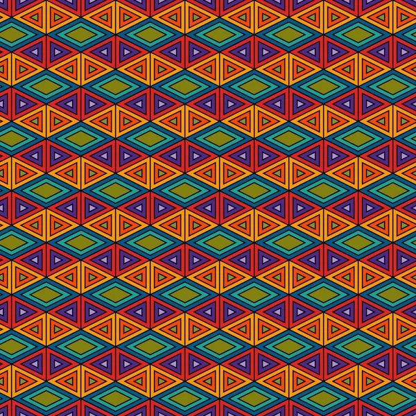 Etnik, kabilesel, pürüzsüz yüzey deseni. Amerikan yerlilerinin tarzı. Tekrarlanan elmas, üçgen süsü. Geometrik şekiller motifi. Boho şık dijital kağıt, tekstil baskısı. Modern jeo duvar kağıdı.