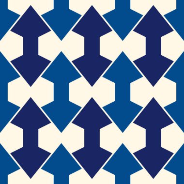 Geometrik dikişsiz desen. Asgari stil yüzey izi. Oklar, işaretler, imleç motifi süslemeleri. Basit coğrafi şekiller arka plan. Etnik, kabile dekoratif duvar kağıdı. Vektör soyut dijital kağıt