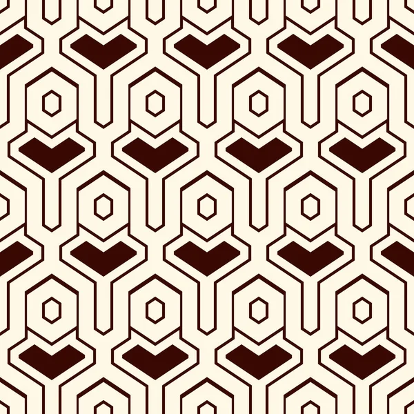 民族シームレスな表面パターン 幾何学的図形を繰り返し連結します 部族の壁紙 アメリカ先住民の装飾抽象的な背景 地理デジタルペーパー テキスタイルプリント ベクトルアート — ストックベクタ