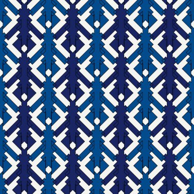 Oklar, pullar, pürüzsüz desen. Etnik, kabile baskısı. Squama, semboller. Tekrarlanan ok başı, üçgen şekilli arka plan. Amerikan yerlilerinin dekoratif duvar kağıtları. Vektör soyut dijital kağıt