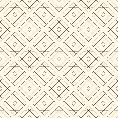 Etnik, kabilenin kusursuz kalıbı. Yerli Amerikalılar işlemeli tekstil yüzey baskısı. Boho şık bir süs. Tekrarlanan üçgen geometrik arkaplan. Mozaik duvar kağıdı. Vektör soyut